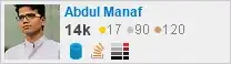 profile for Abdul Manaf on Stack Exchange, a network of free, community-driven Q&A sites