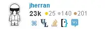 profile for jherran on Stack Exchange, a network of free, community-driven Q&A sites