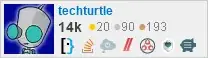 profile for techturtle on Stack Exchange, a network of free, community-driven Q&A sites