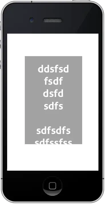 Results screen