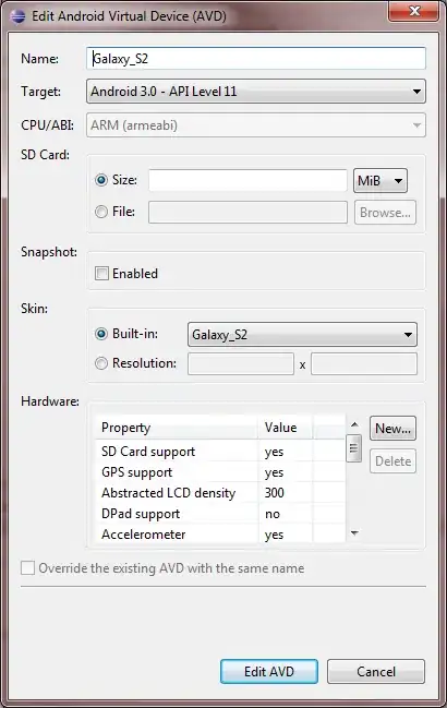 skin settings