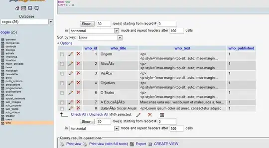 MEMORY SAR OUTPUT