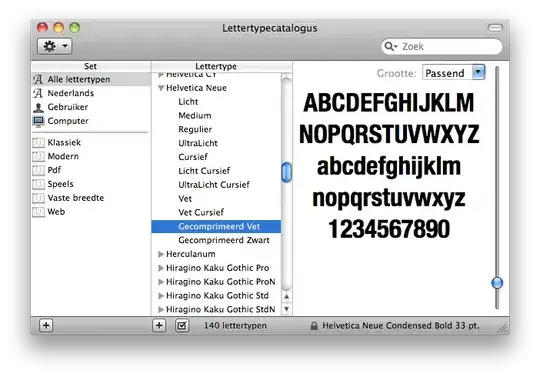 Click on app and edit configuration