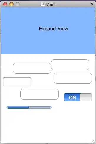 Screenshot of error