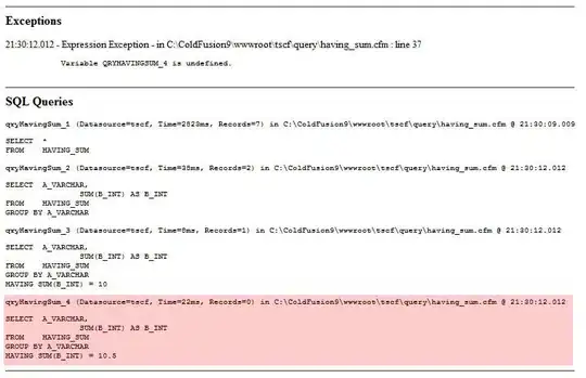 Example view if GUI