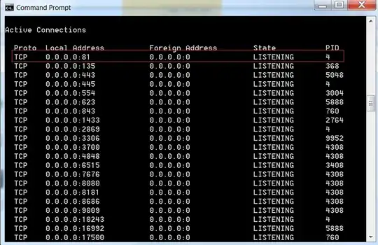 showing console log sample