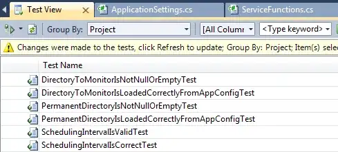 Result of my code