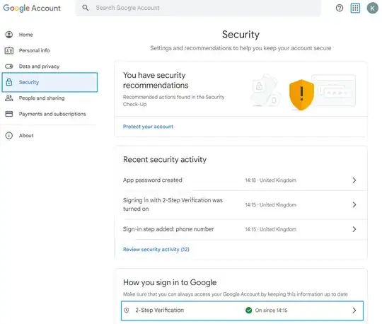 How to get to 2-Step Verification on your Google Account