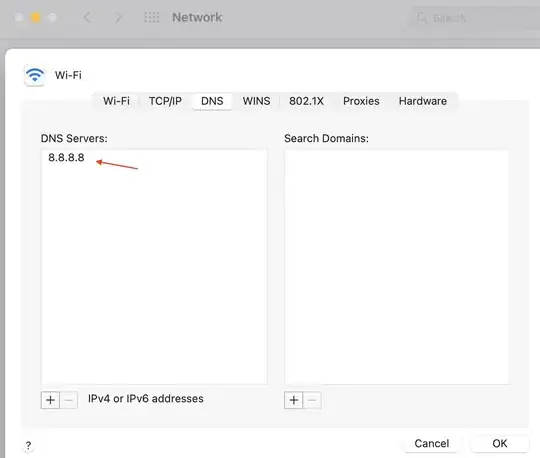 Error on json.dump