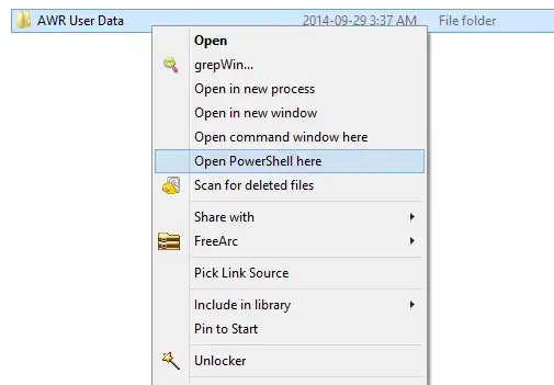 here's what the error looks like