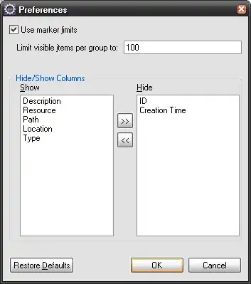 model coordinates