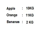 Measure setup