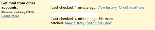 Here is the screen shot