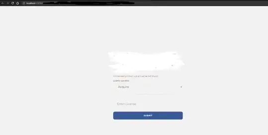 Error in console