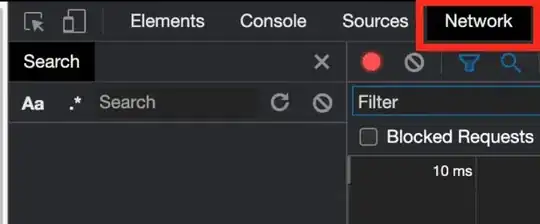 network tab